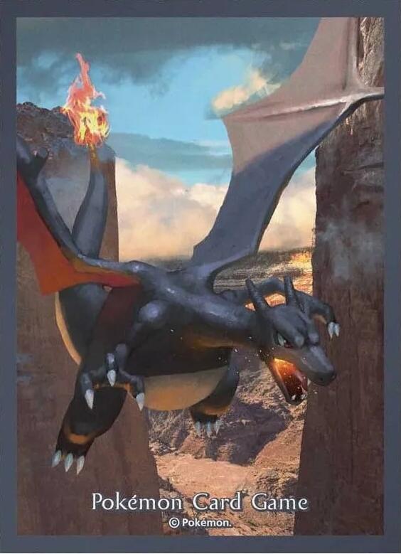 Card Sleeves - Shiny Charizard (64-Pack) (Pokemon Center Japan Exclusive) | I Want That Stuff Brandon