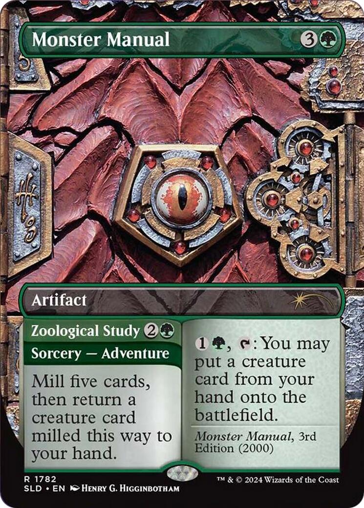 Monster Manual [Secret Lair Drop Series] | I Want That Stuff Brandon