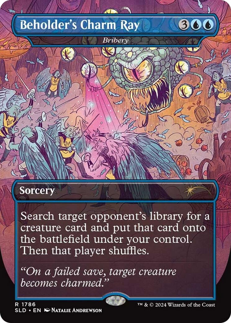 Beholder's Charm Ray - Bribery [Secret Lair Drop Series] | I Want That Stuff Brandon