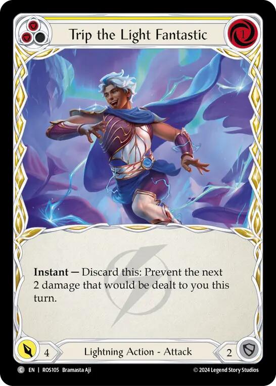 Trip the Light Fantastic (Yellow) [ROS105] (Rosetta)  Rainbow Foil | I Want That Stuff Brandon