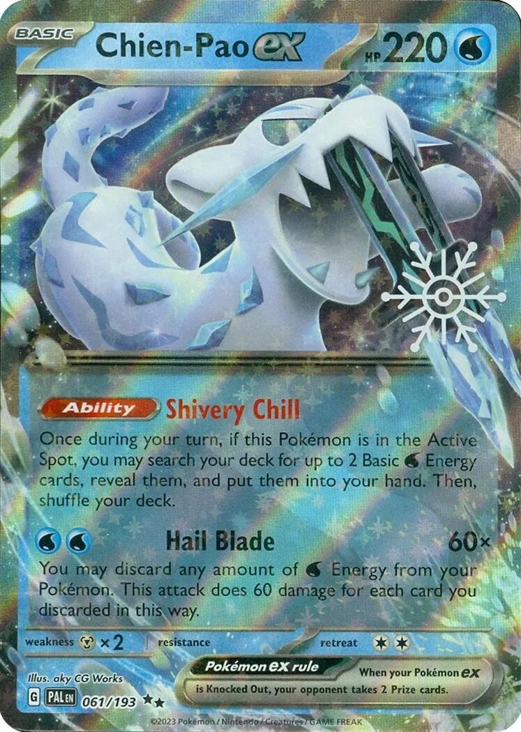 Chien-Pao ex (061/193) (Holiday Calendar) [Miscellaneous Cards] | I Want That Stuff Brandon