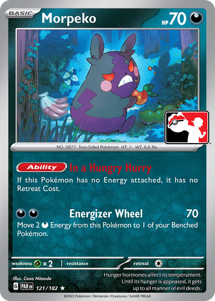 Morpeko (121/182) [Prize Pack Series Five] | I Want That Stuff Brandon