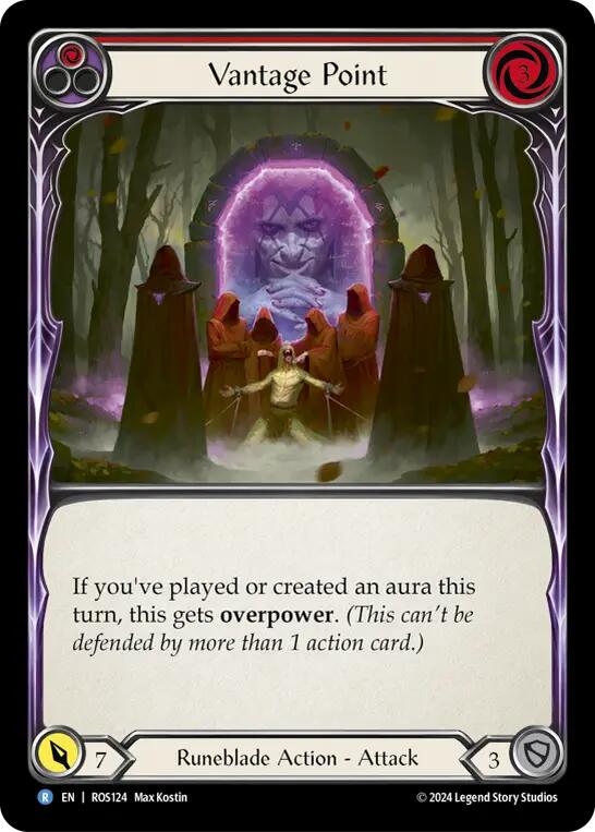 Vantage Point (Red) [ROS124] (Rosetta)  Rainbow Foil | I Want That Stuff Brandon
