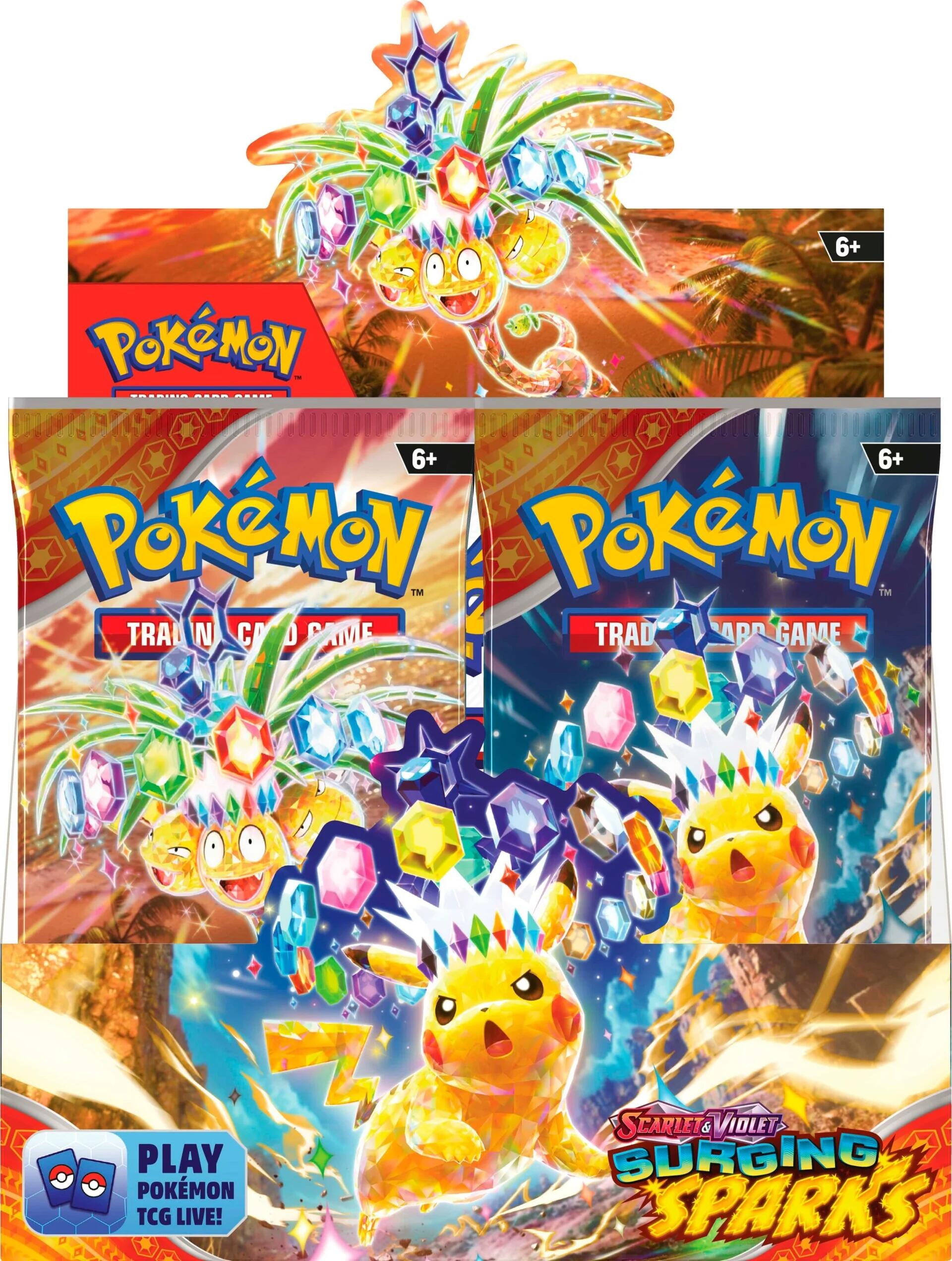 Scarlet & Violet: Surging Sparks - Booster Box | I Want That Stuff Brandon