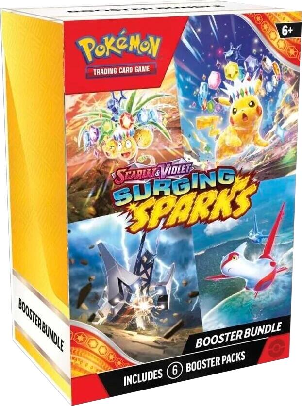 Scarlet & Violet: Surging Sparks - Booster Bundle | I Want That Stuff Brandon