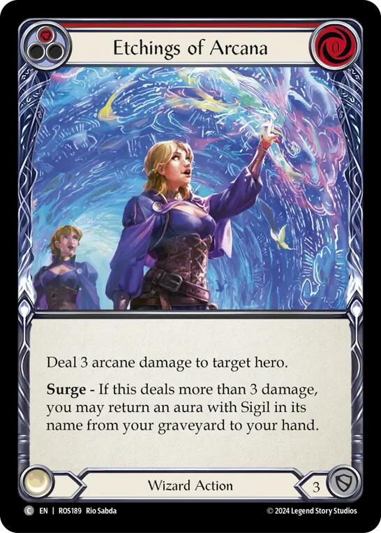 Etchings of Arcana (Red) [ROS189] (Rosetta) | I Want That Stuff Brandon