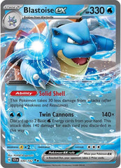 Blastoise ex (030/142) [Scarlet & Violet: Stellar Crown] | I Want That Stuff Brandon