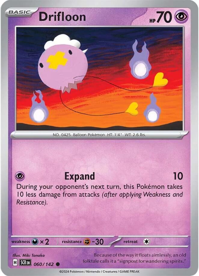 Drifloon (060/142) [Scarlet & Violet: Stellar Crown] | I Want That Stuff Brandon