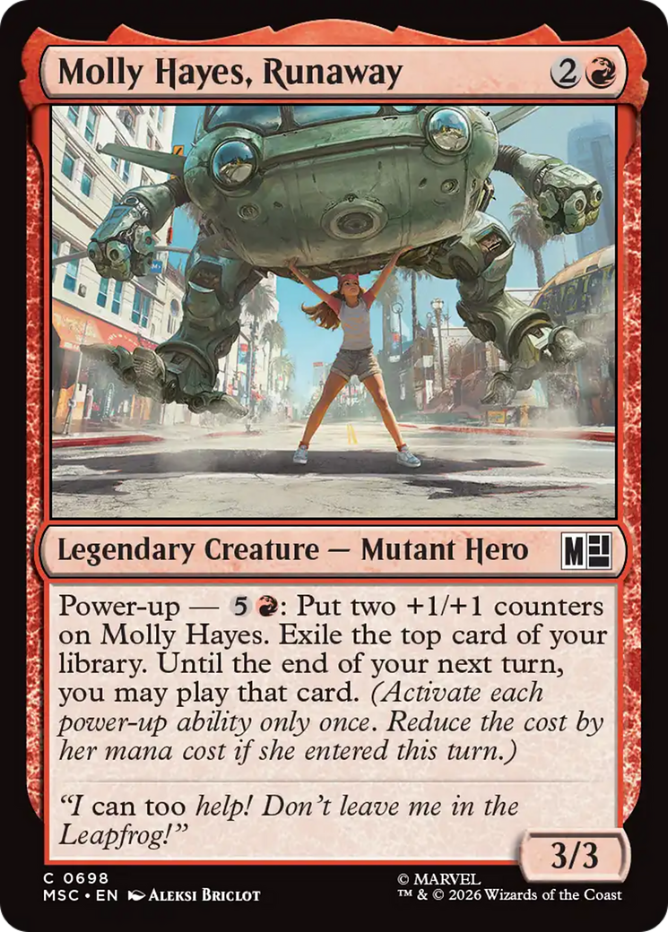 Molly Hayes, Runaway [Marvel Super Heroes Commander] | I Want That Stuff Brandon