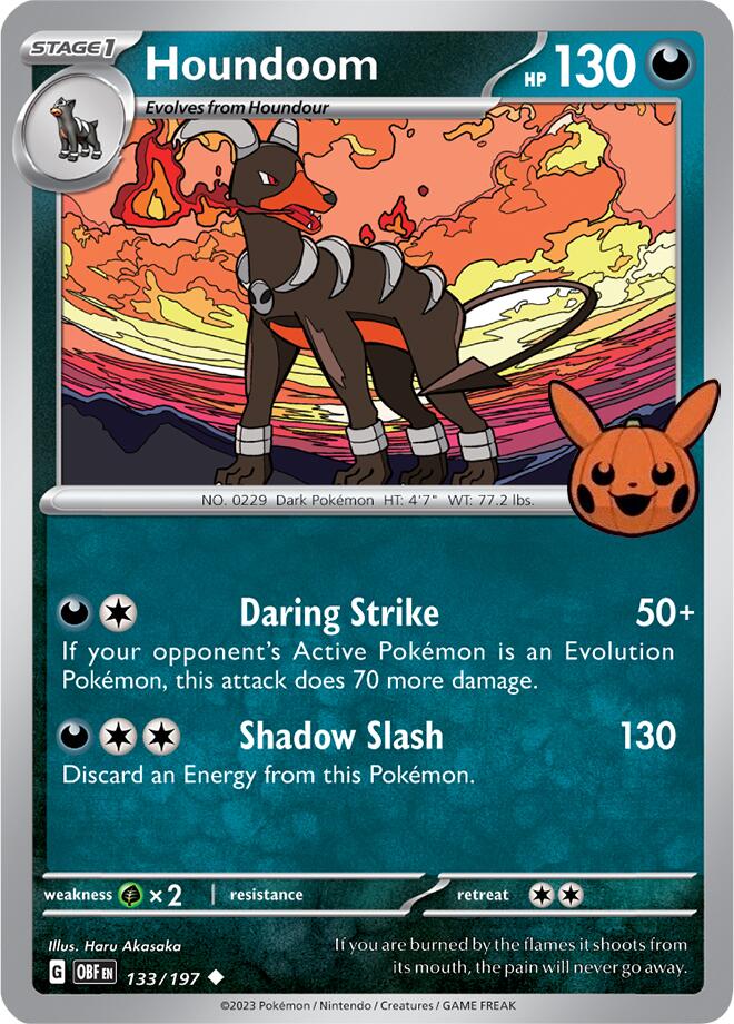 Houndoom (133/197) [Trick or Trade 2024] | I Want That Stuff Brandon