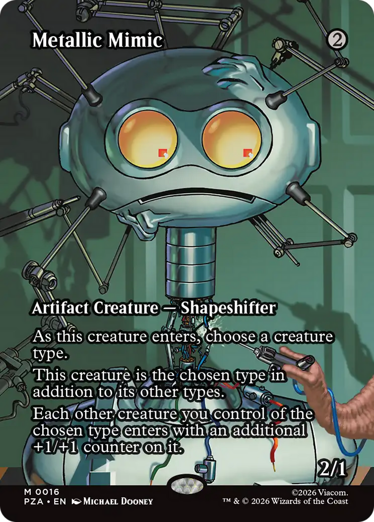 Metallic Mimic (Borderless) [Teenage Mutant Ninja Turtles Eternal-Legal] | I Want That Stuff Brandon