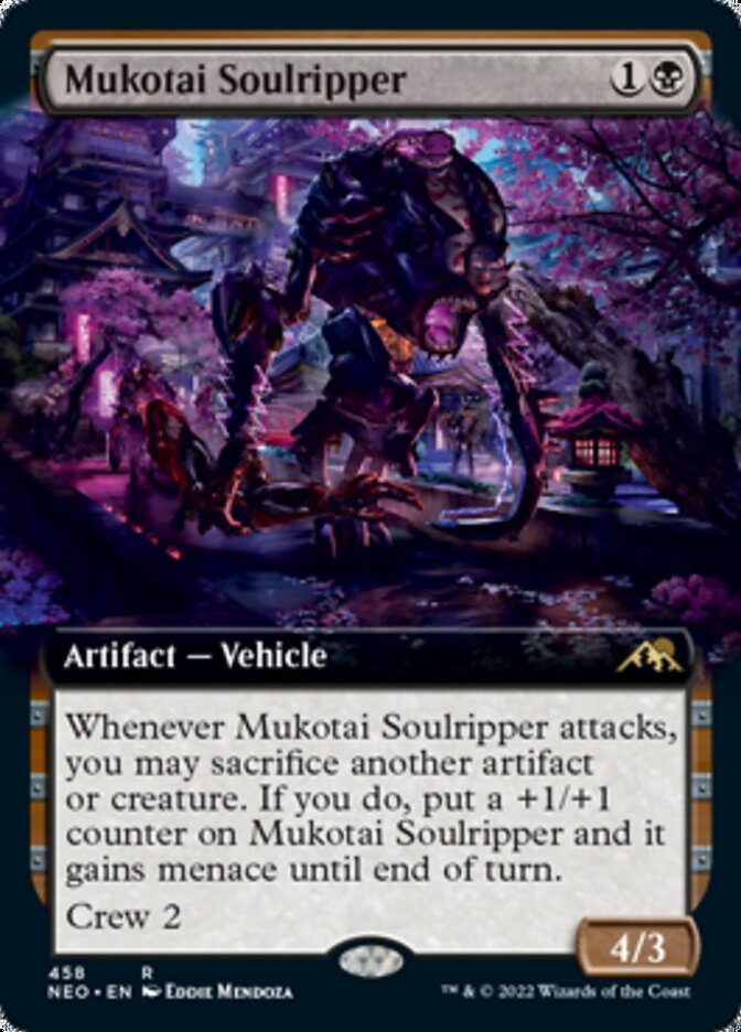 Mukotai Soulripper (Extended Art) [Kamigawa: Neon Dynasty] | I Want That Stuff Brandon