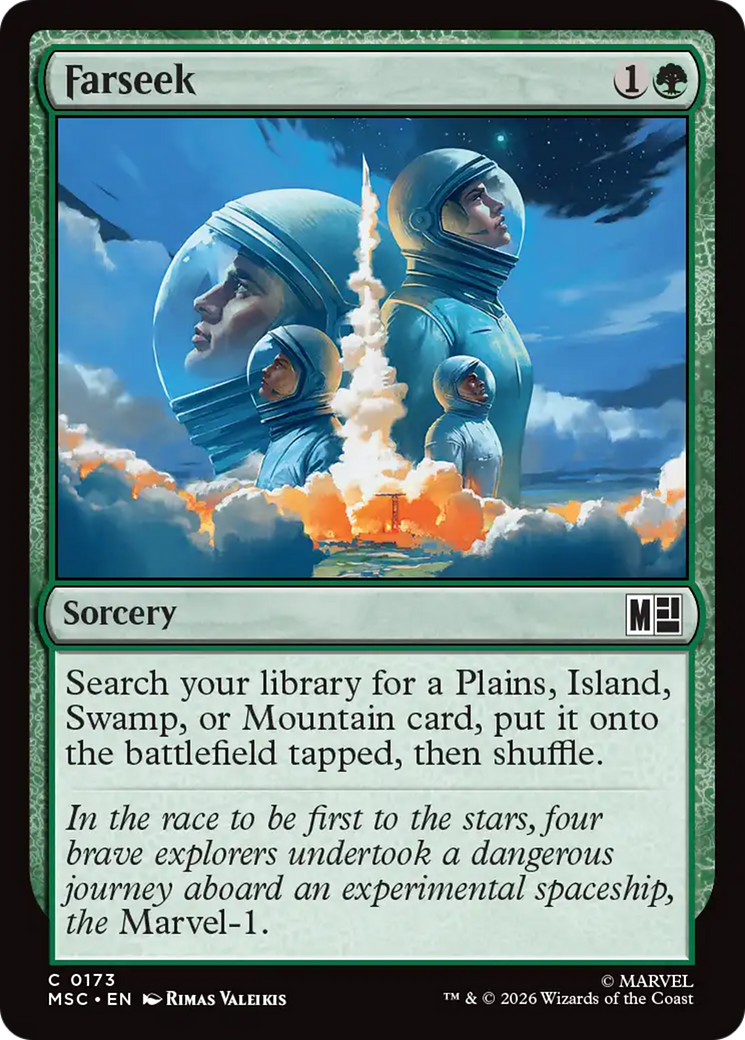 Farseek (0173) (Surge Foil) [Marvel Super Heroes Commander] | I Want That Stuff Brandon