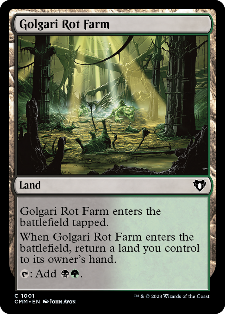 Golgari Rot Farm [Commander Masters] | I Want That Stuff Brandon