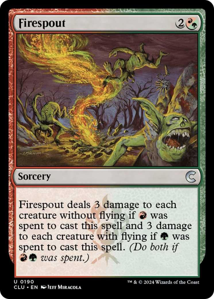 Firespout [Ravnica: Clue Edition] | I Want That Stuff Brandon