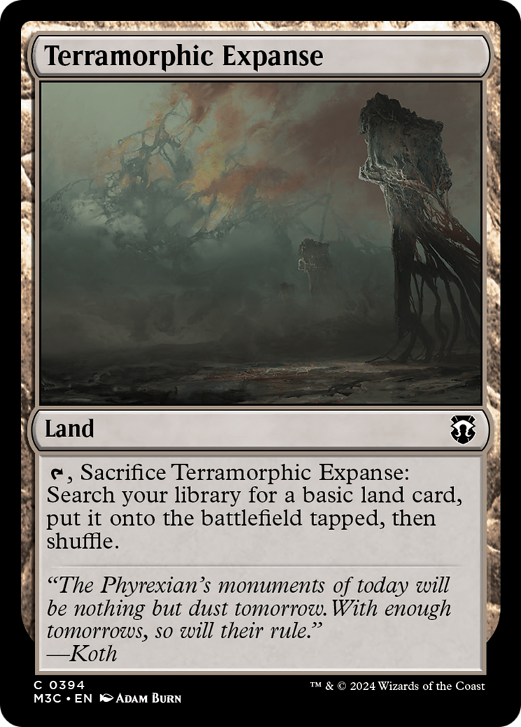 Terramorphic Expanse (Ripple Foil) [Modern Horizons 3 Commander] | I Want That Stuff Brandon