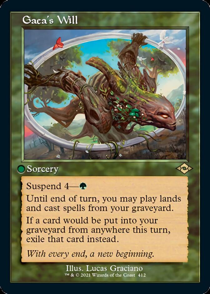 Gaea's Will (Retro Foil Etched) [Modern Horizons 2] | I Want That Stuff Brandon