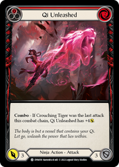 Qi Unleashed (Red) [DYN059] (Dynasty)  Rainbow Foil | I Want That Stuff Brandon