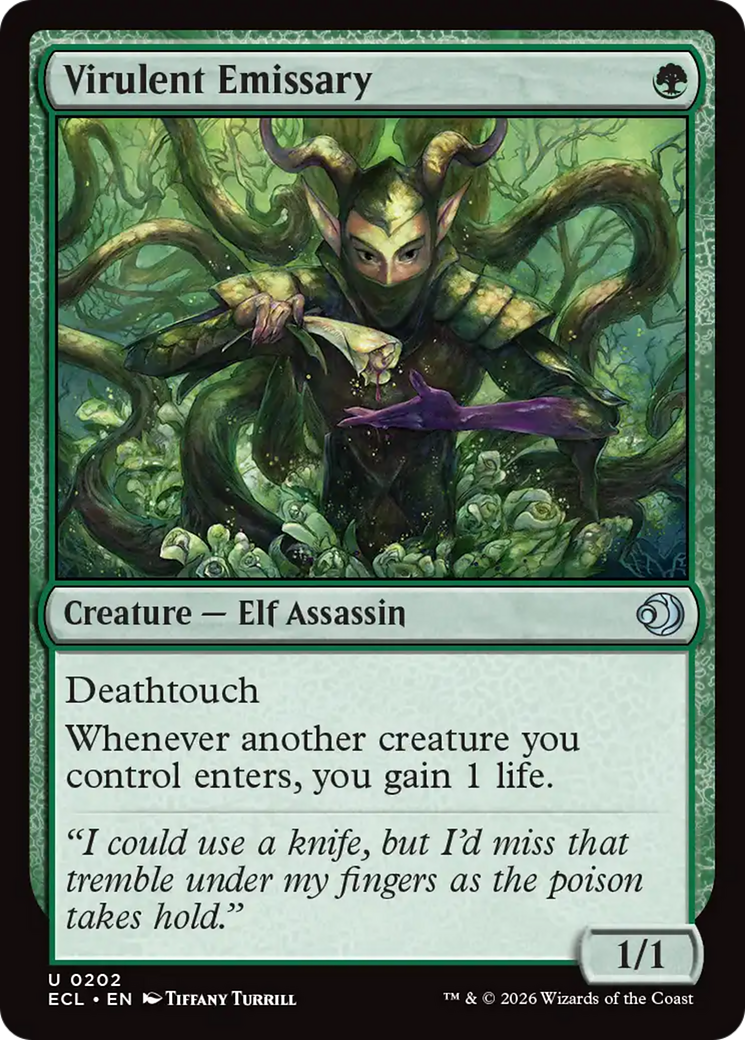 Virulent Emissary [Lorwyn Eclipsed] | I Want That Stuff Brandon