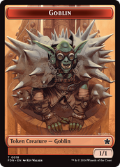 Goblin // Treasure Double-Sided Token [Foundations Tokens] | I Want That Stuff Brandon