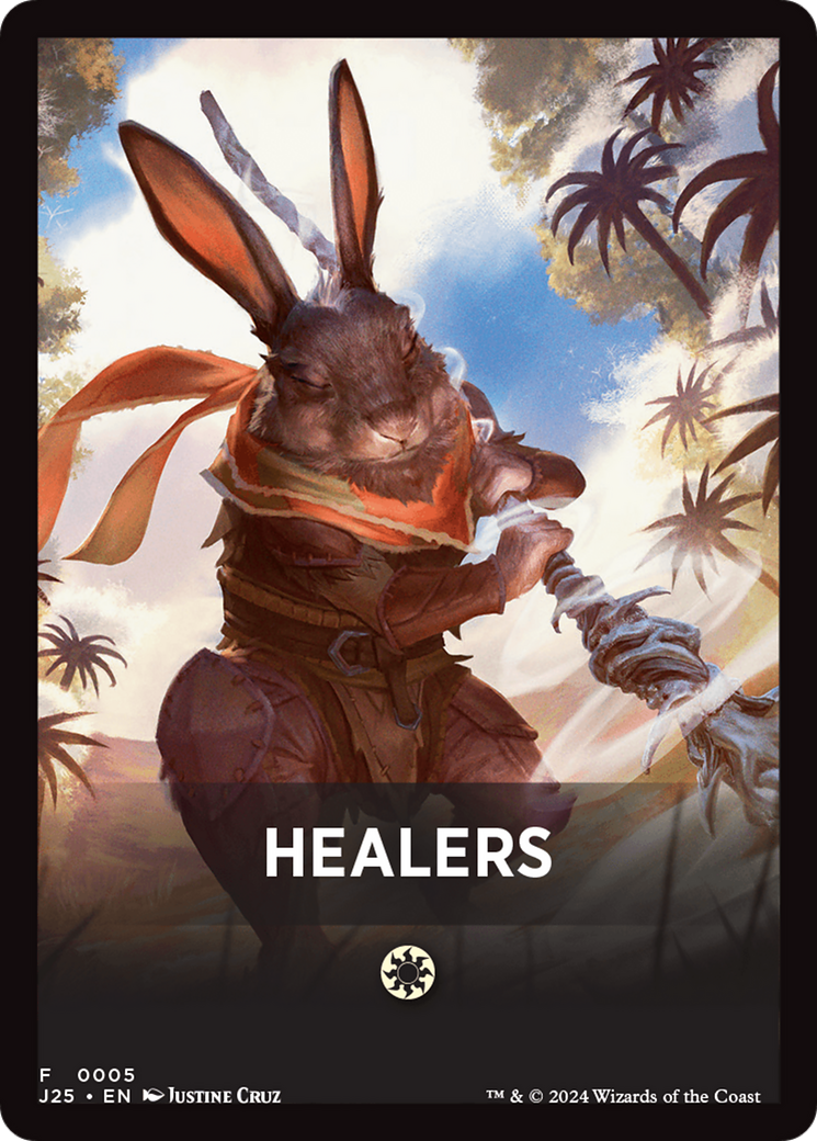 Healers Theme Card [Foundations Jumpstart Front Cards] | I Want That Stuff Brandon