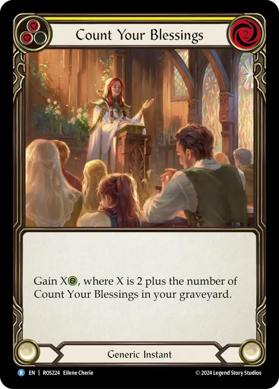 Count Your Blessings (Yellow) [ROS224] (Rosetta) | I Want That Stuff Brandon