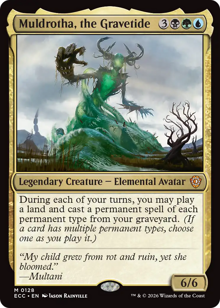 Muldrotha, the Gravetide [Lorwyn Eclipsed Commander] | I Want That Stuff Brandon