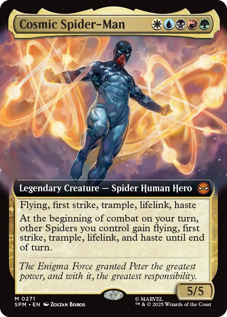 Cosmic Spider-Man (Extended Art) [Marvel's Spider-Man] | I Want That Stuff Brandon