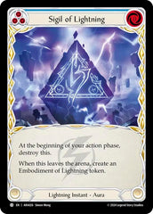 Sigil of Lightning [ARA026] (Rosetta Aurora Blitz Deck) | I Want That Stuff Brandon