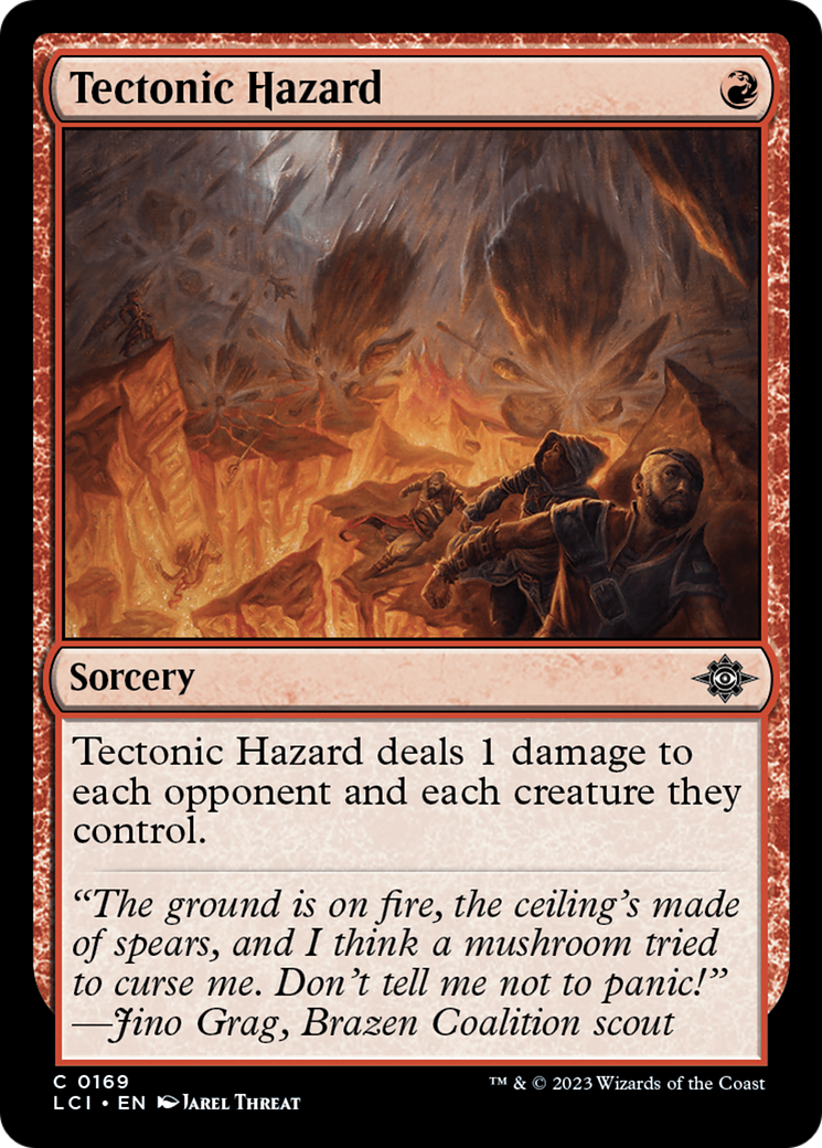 Tectonic Hazard [The Lost Caverns of Ixalan] | I Want That Stuff Brandon