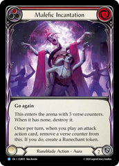 Malefic Incantation (Red) [FLR015] (Rosetta Florian Blitz Deck) | I Want That Stuff Brandon