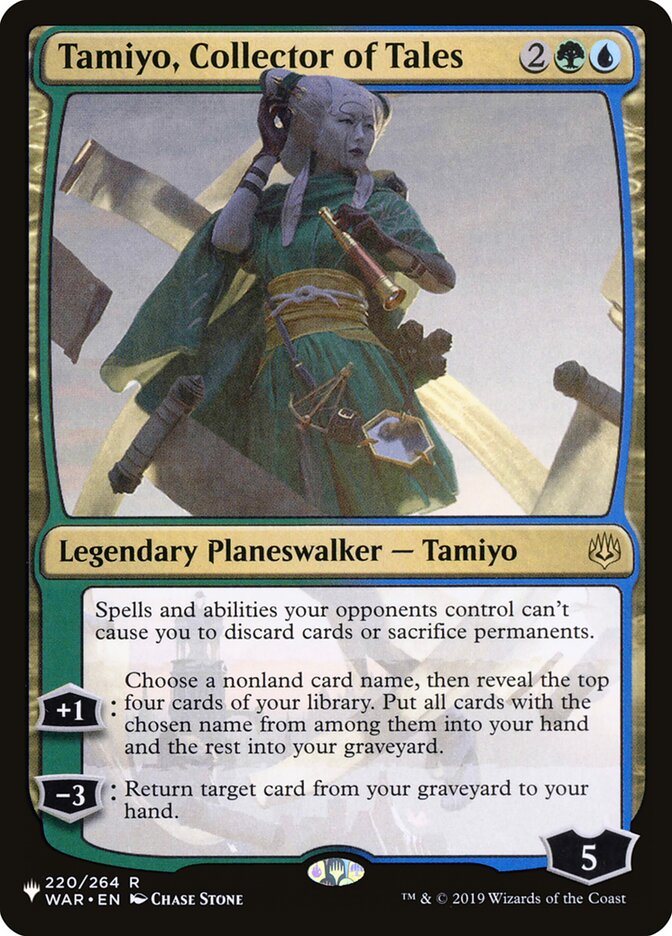 Tamiyo, Collector of Tales [The List] | I Want That Stuff Brandon