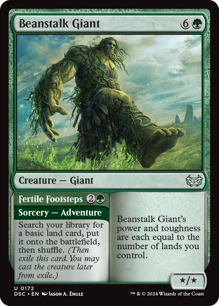 Beanstalk Giant [Duskmourn: House of Horror Commander] | I Want That Stuff Brandon