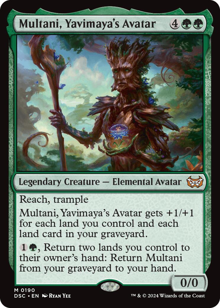 Multani, Yavimaya's Avatar [Duskmourn: House of Horror Commander] | I Want That Stuff Brandon