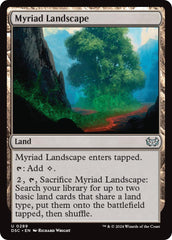 Myriad Landscape [Duskmourn: House of Horror Commander] | I Want That Stuff Brandon