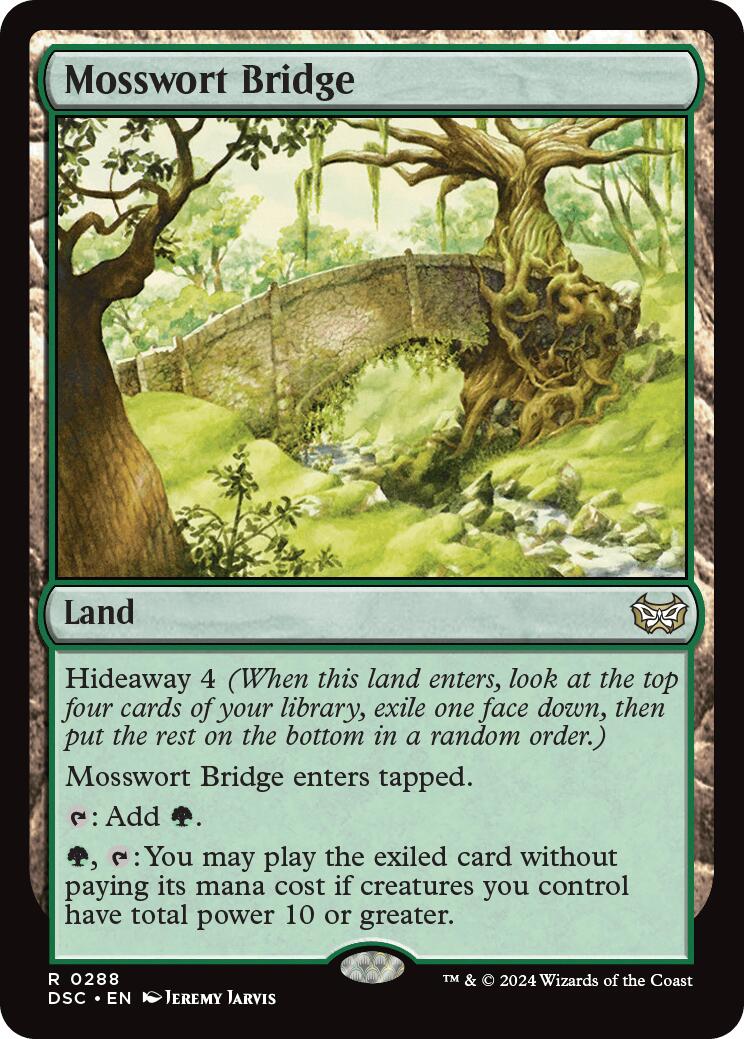 Mosswort Bridge [Duskmourn: House of Horror Commander] | I Want That Stuff Brandon