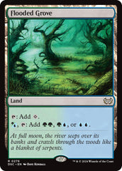 Flooded Grove [Duskmourn: House of Horror Commander] | I Want That Stuff Brandon