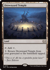 Drownyard Temple [Duskmourn: House of Horror Commander] | I Want That Stuff Brandon