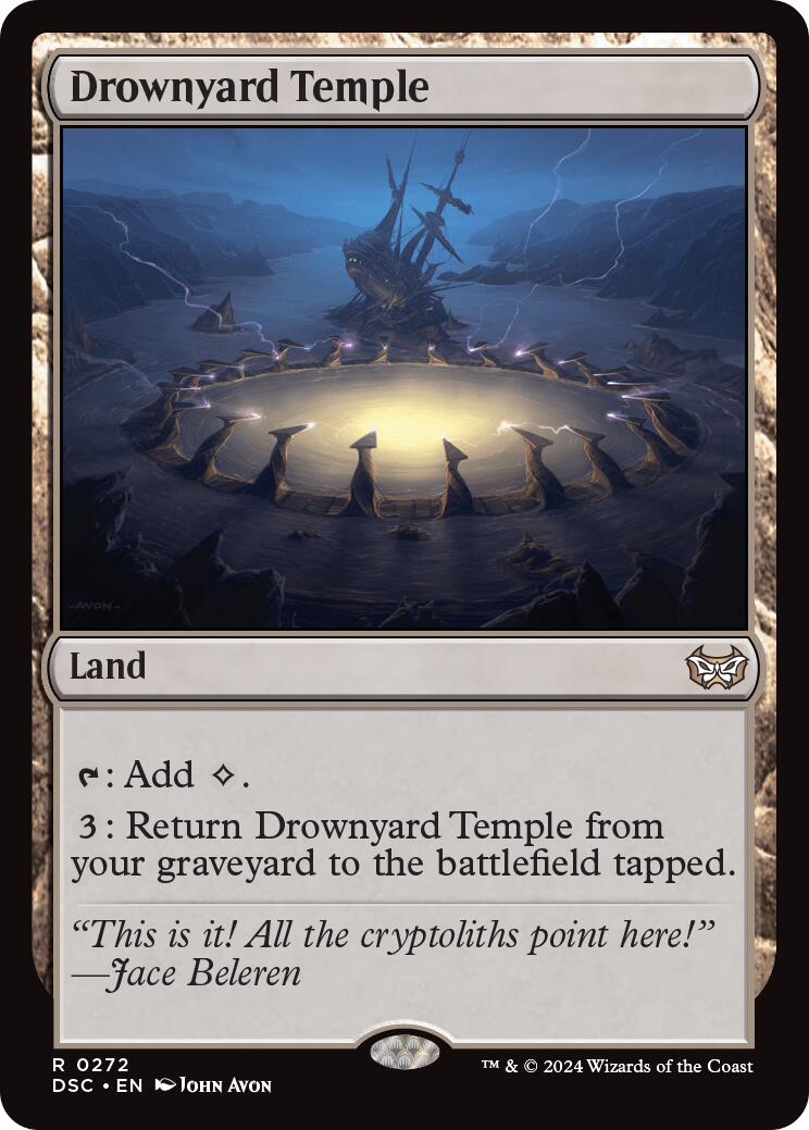 Drownyard Temple [Duskmourn: House of Horror Commander] | I Want That Stuff Brandon