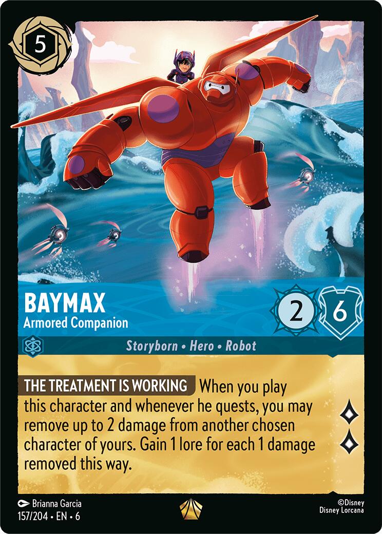 Baymax - Armored Companion (157/204) [Azurite Sea] | I Want That Stuff Brandon