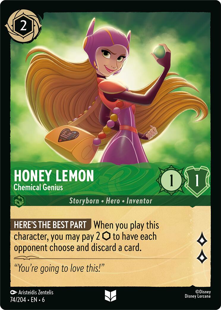 Honey Lemon - Chemical Genius (74/204) [Azurite Sea] | I Want That Stuff Brandon