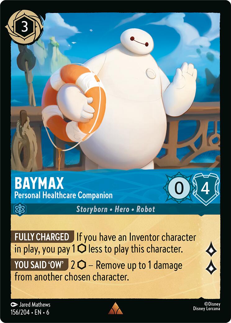 Baymax - Personal Healthcare Companion (156/204) [Azurite Sea] | I Want That Stuff Brandon