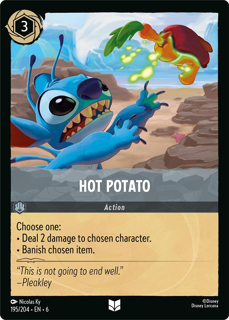 Hot Potato (195/204) [Azurite Sea] | I Want That Stuff Brandon