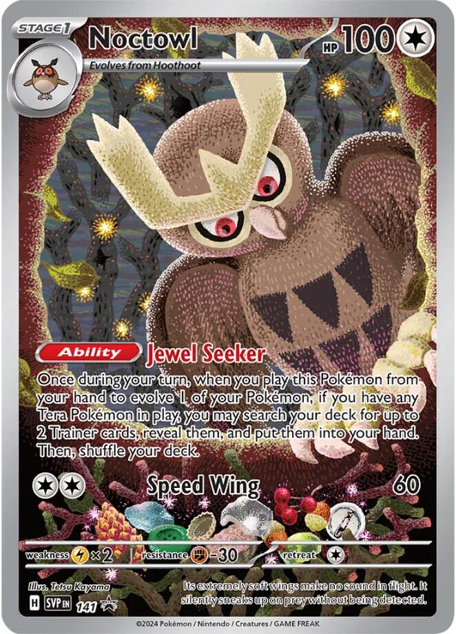 Noctowl (141) [Scarlet & Violet: Black Star Promos] | I Want That Stuff Brandon