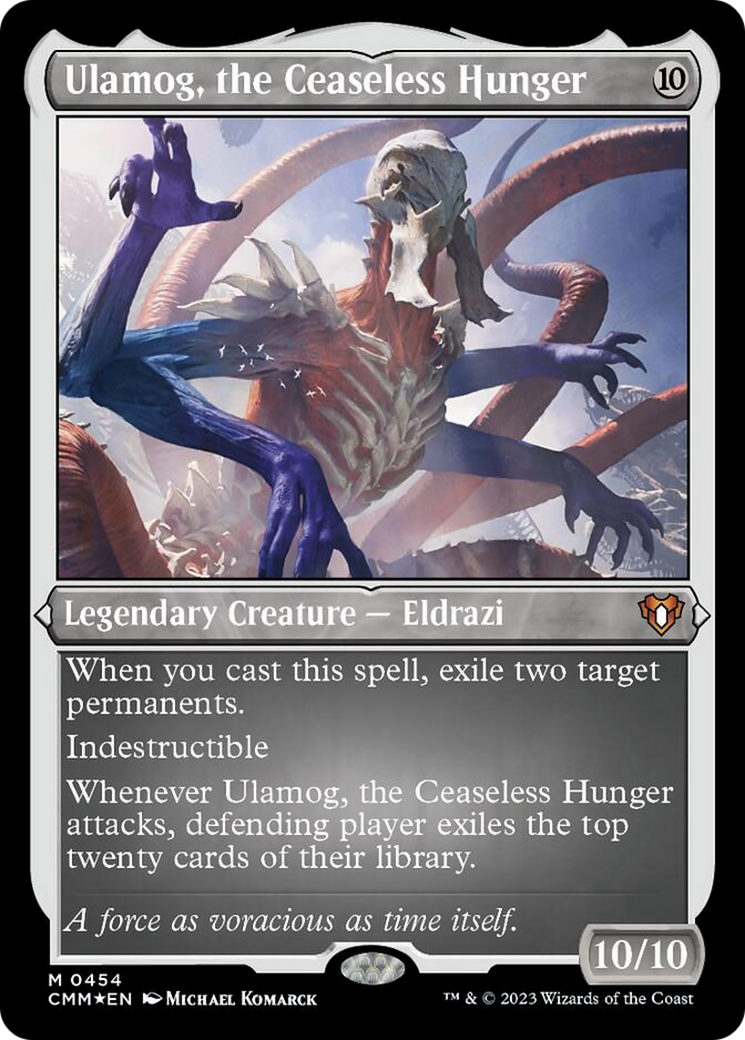 Ulamog, the Ceaseless Hunger (Foil Etched) [Commander Masters] | I Want That Stuff Brandon