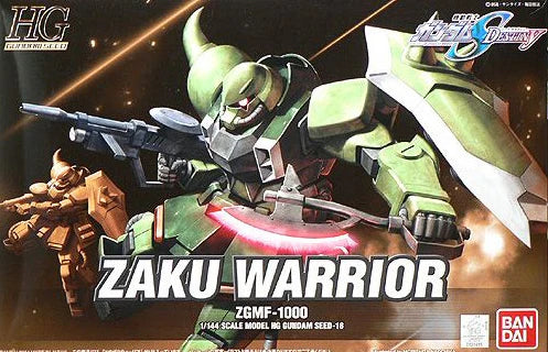 Bandai HG 1/144 Zaku Warrior "Gundam Seed" | I Want That Stuff Brandon