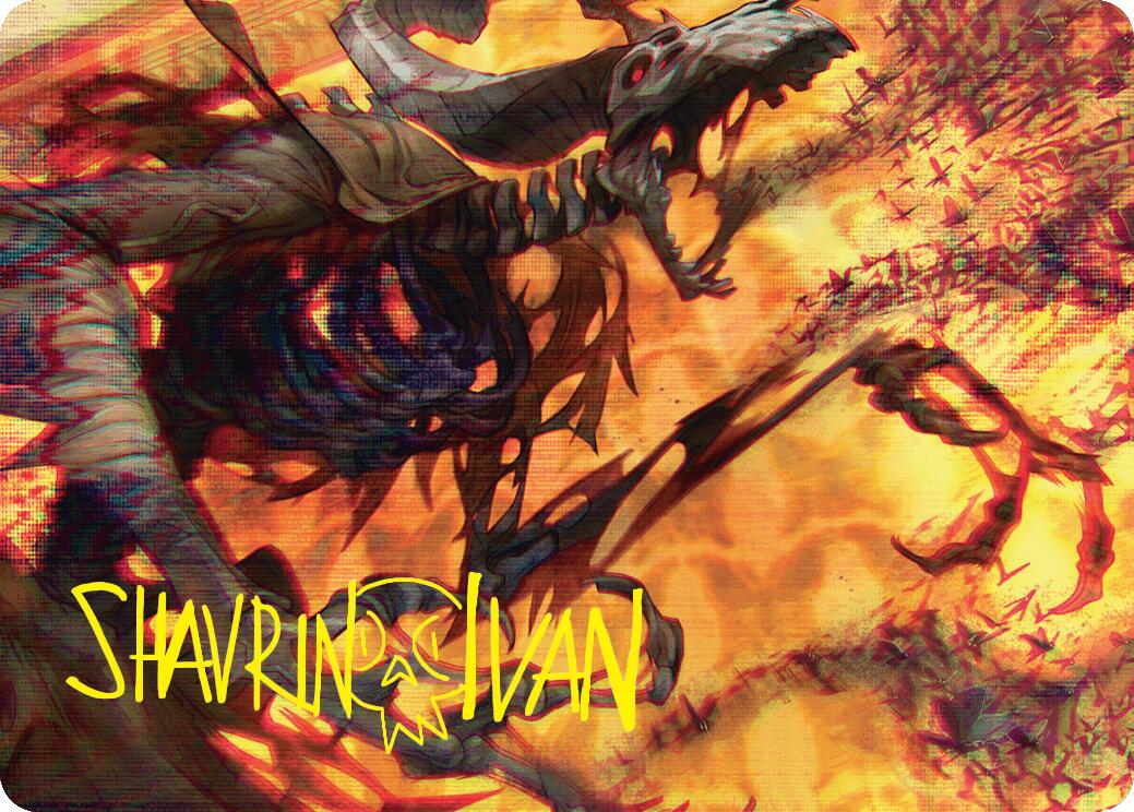 Unwanted Remake Art Card (Gold-Stamped Signature) [Duskmourn: House of Horror Art Series] | I Want That Stuff Brandon