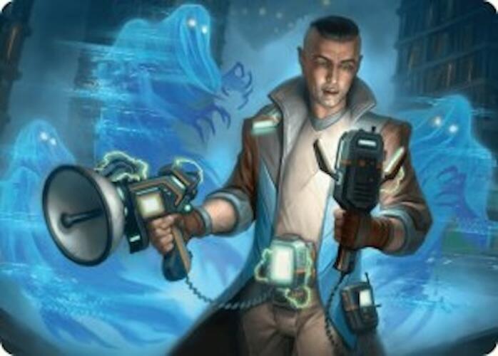 Paranormal Analyst Art Card [Duskmourn: House of Horror Art Series] | I Want That Stuff Brandon