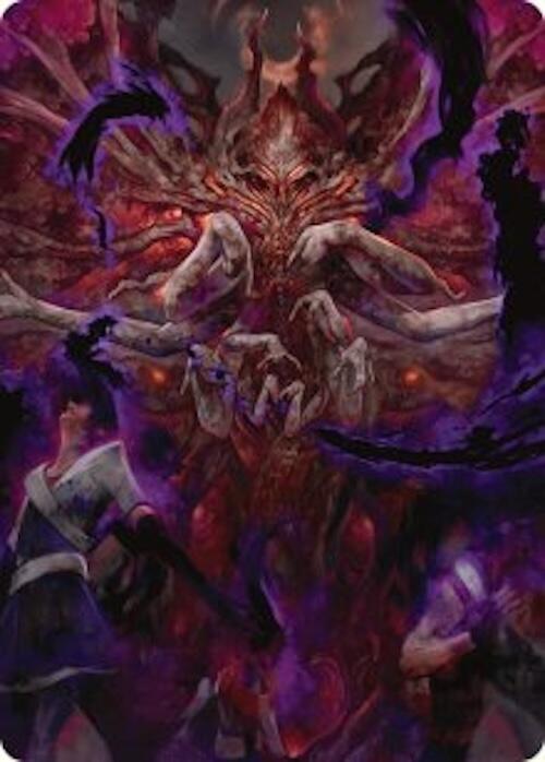 Damnation Art Card [Duskmourn: House of Horror Art Series] | I Want That Stuff Brandon