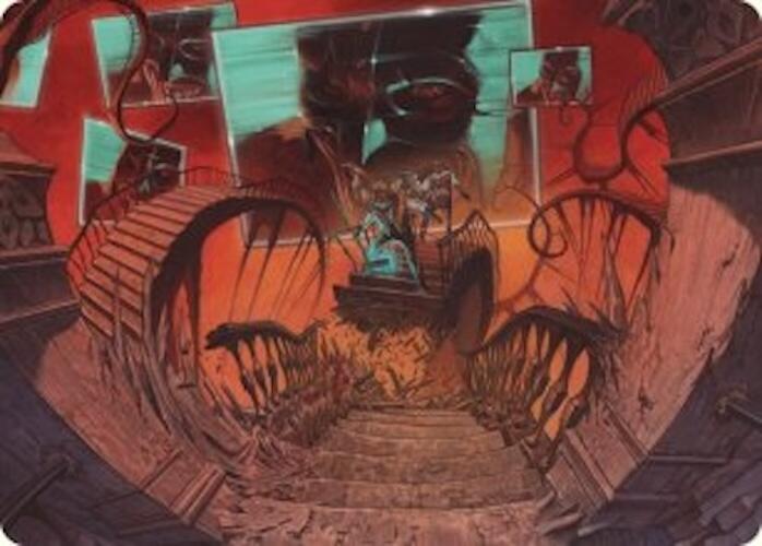 Let's Play a Game Art Card [Duskmourn: House of Horror Art Series] | I Want That Stuff Brandon
